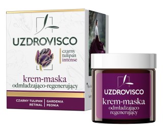 KREM - MASKA DO TWARZY ODMŁADZAJĄCO - REGENERUJĄCA 50 ml - UZDROVISCO (CZARNY TULIPAN INTENSE)