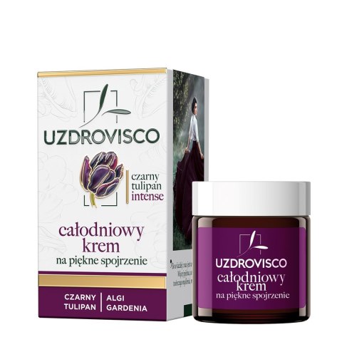 KREM POD OCZY PRZECIWZMARSZCZKOWY NA DZIEŃ I NA NOC 25 ml - UZDROVISCO (CZARNY TULIPAN INTENSE) KREM POD OCZY PRZECIWZMARSZCZKOWY NA DZIEŃ I NA NOC 25 ml - UZDROVISCO (CZARNY TULIPAN INTENSE)