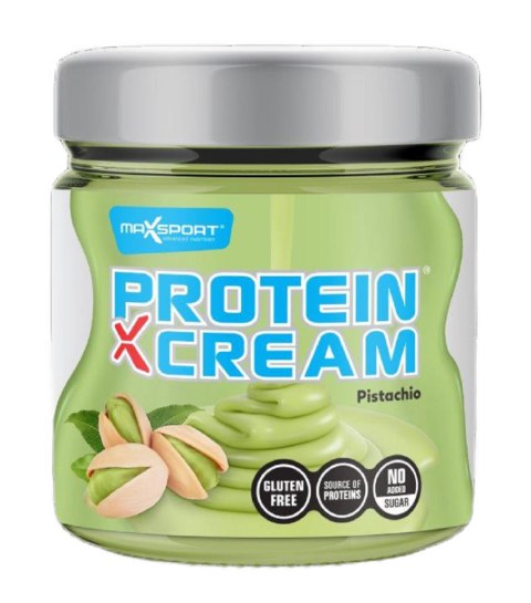 KREM PROTEINOWY PISTACJOWY BEZ DODATKU CUKRÓW BEZGLUTENOWY 200 g - MAXSPORT