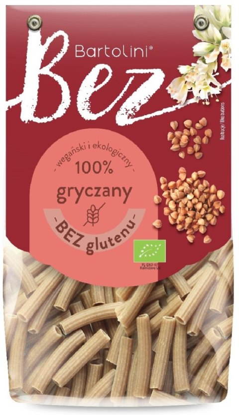 MAKARON (GRYCZANY) RURKA MACCHERONI BEZGLUTENOWY BIO 250 g - BARTOLINI