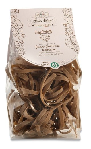 MAKARON (GRYCZANY) TAGLIATELLE BEZGLUTENOWY BIO 250 g - PASTA NATURA