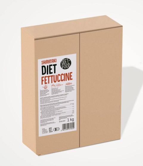 MAKARON (KONJAC) SHIRATAKI FETTUCCINE 1 kg - DIET-FOOD