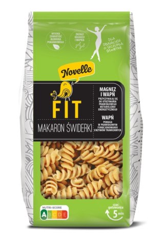 MAKARON (SEMOLINOWY RAZOWY) FIT ŚWIDERKI 250 g - NOVELLE