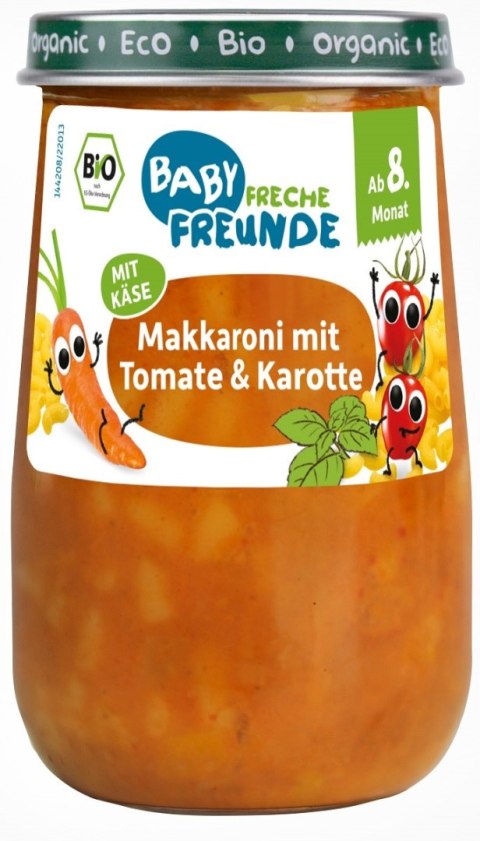 MAKARON (Z WARZYWAMI I SEREM) OD 8 MIESIĄCA BIO 190 g - FRECHE FREUNDE
