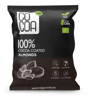 MIGDAŁY W KAKAO BEZ DODATKU CUKRÓW BIO 70 g - COCOA