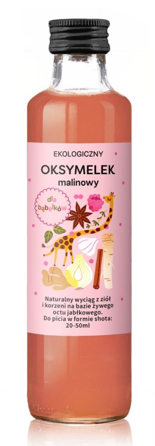 OKSYMELEK MALINOWY DLA BĄBELKÓW BIO 250 ml - DELIKATNA