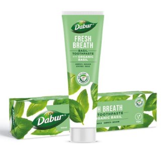 PASTA DO ZĘBÓW ŚWIEŻY ODDECH Z BAZYLIĄ 100 ml - DABUR