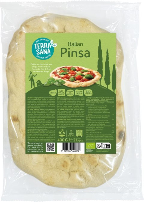 PINSA BIO 400 g - TERRASANA PINSA BIO 400 g - TERRASANA