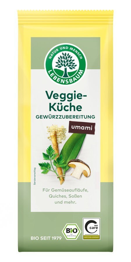 PRZYPRAWA UMAMI DO KUCHNI WEGAŃSKIEJ BIO 40 g - LEBENSBAUM