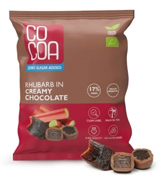 RABARBAR W CZEKOLADZIE CREAMY BIO 70 g - COCOA