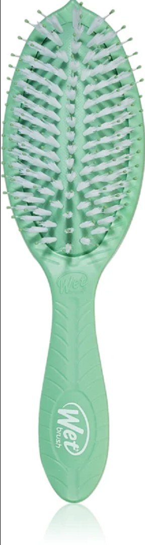 SZCZOTKA DO WŁOSÓW SOFT & SMOOTH - OLEJ KOKOSOWY - WET BRUSH (GO GREEN)