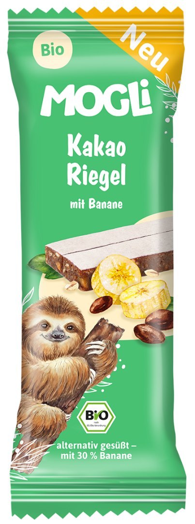 BATON Z BANANEM I KAKAO BIO 25 g - MOGLI BATON Z BANANEM I KAKAO BIO 25 g - MOGLI