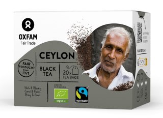 HERBATA CZARNA FAIR TRADE BIO (20 x 1,8 g) 36 g - OXFAM