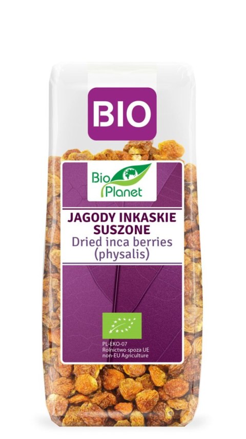 JAGODY INKASKIE SUSZONE BIO 100 g - BIO PLANET