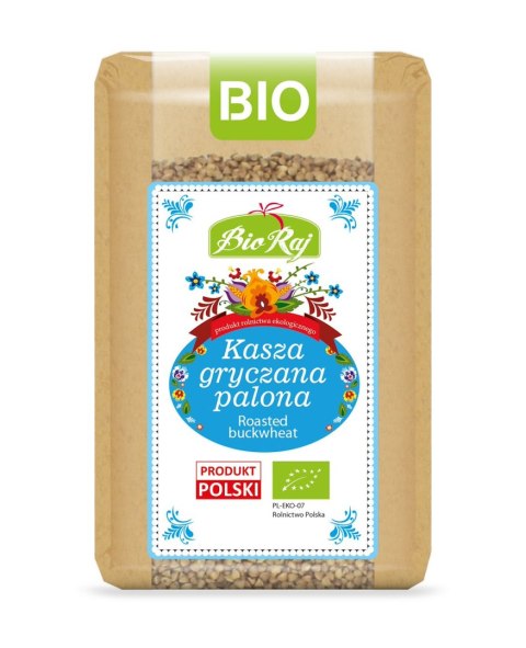 KASZA GRYCZANA PALONA BIO (POLSKA) 500 g - BIO RAJ