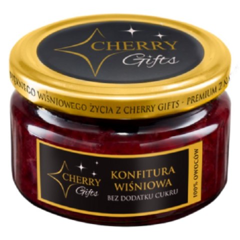 Konfitura wiśniowa bez dodatku cukru Cherry Gifts, 235g