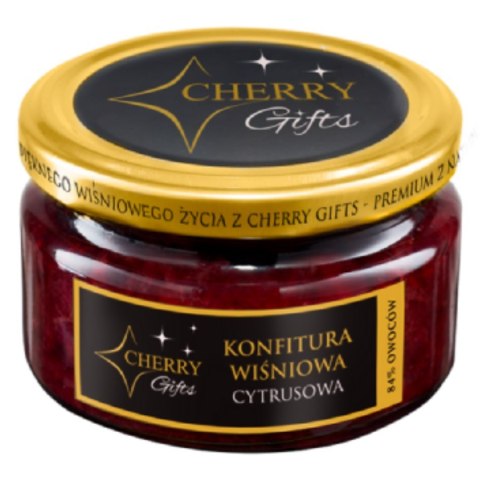 Konfitura wiśniowa cytrusowa Cherry Gifts, 235g