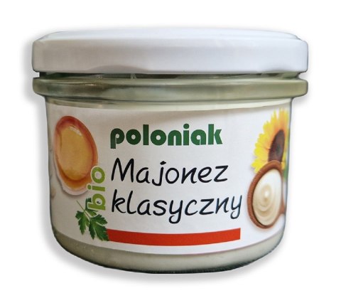 MAJONEZ KLASYCZNY BIO 200 ml - POLONIAK