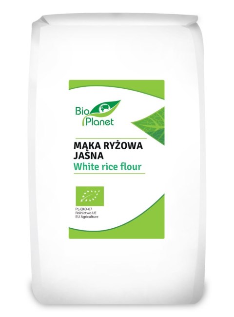 MĄKA RYŻOWA JASNA BIO 1 kg - BIO PLANET