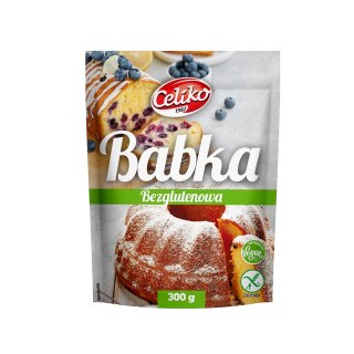 MIESZANKA DO WYPIEKU BABKI BEZGLUTENOWA 300 g - CELIKO (PRODUKT SEZONOWY)