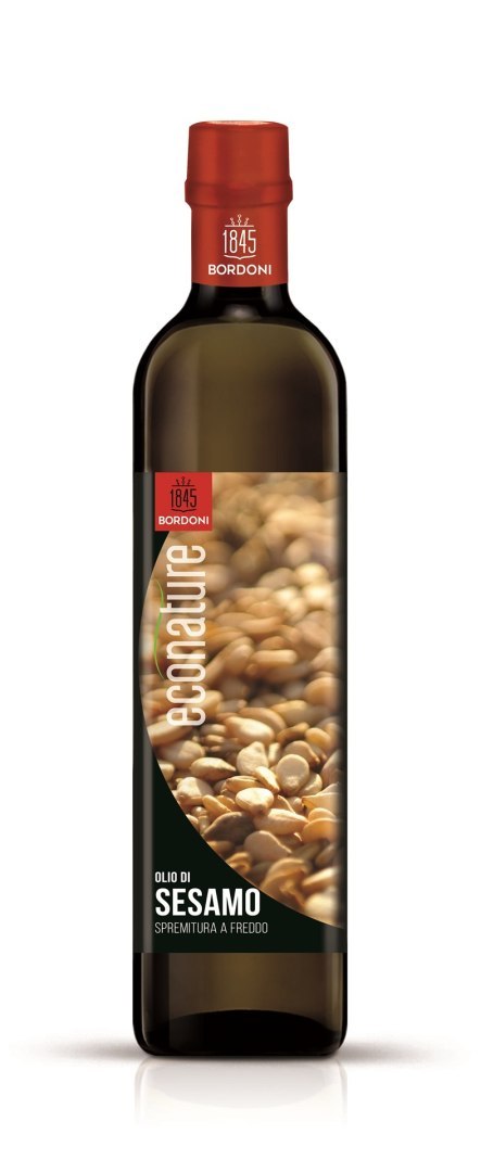 OLEJ SEZAMOWY TŁOCZONY NA ZIMNO BIO 500 ml - BORDONI (ECONATURE) OLEJ SEZAMOWY TŁOCZONY NA ZIMNO BIO 500 ml - BORDONI (ECONATURE)