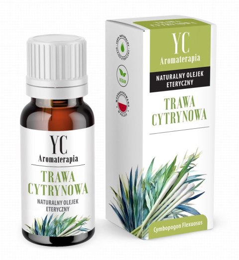 OLEJEK ETERYCZNY TRAWA CYTRYNOWA 10 ml - YOUR CANDLE OLEJEK ETERYCZNY TRAWA CYTRYNOWA 10 ml - YOUR CANDLE
