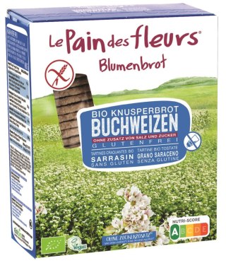 PIECZYWO CHRUPKIE PROTEINOWE GRYCZANE BEZ DODATKU SOLI I CUKRU BEZGLUTENOWE BIO 150 g - LE PAIN DES FLEURS