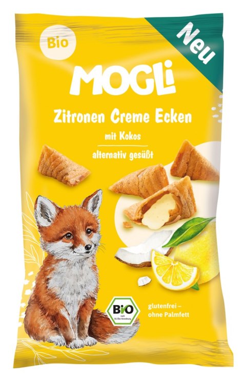 ROŻKI Z KREMEM KOKOSOWO - CYTRYNOWYM BEZGLUTENOWE BIO 30 g - MOGLI ROŻKI Z KREMEM KOKOSOWO - CYTRYNOWYM BEZGLUTENOWE BIO 30 g - MOGLI
