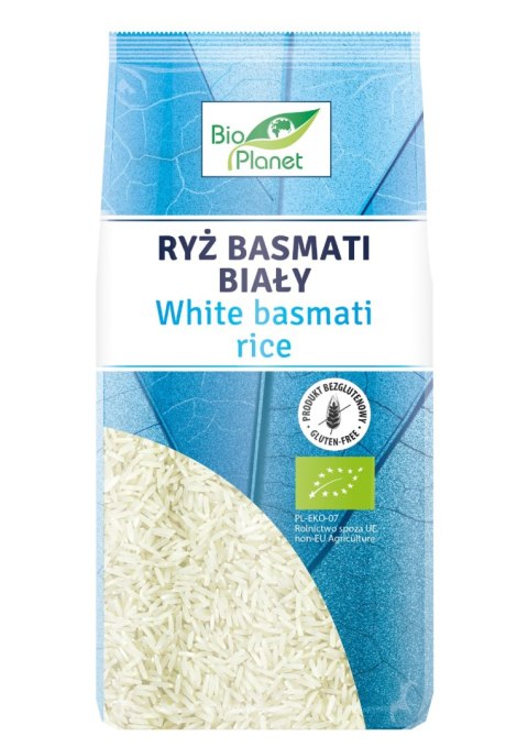 RYŻ BASMATI BIAŁY BEZGLUTENOWY BIO 500 g - BIO PLANET