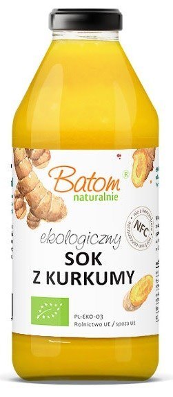 SOK Z KURKUMY NFC BIO 330 ml - BATOM