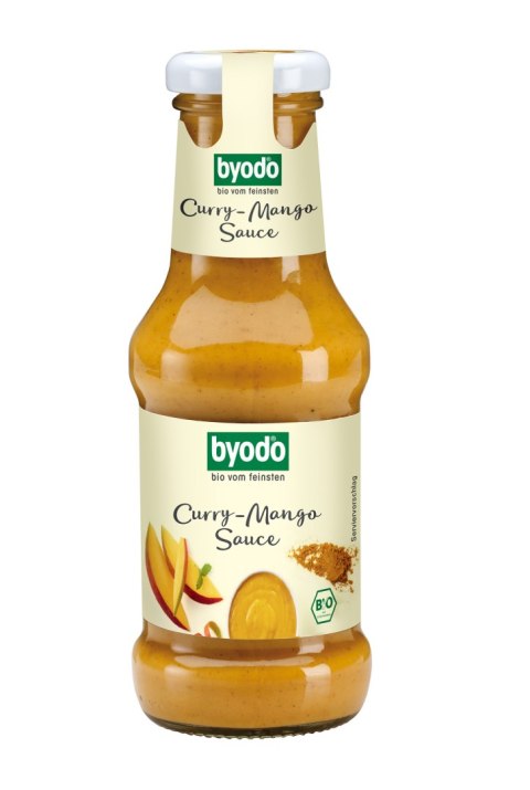 SOS MANGO - CURRY BEZGLUTENOWY BIO 250 ml - BYODO SOS MANGO - CURRY BEZGLUTENOWY BIO 250 ml - BYODO