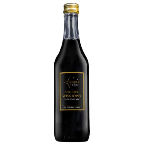 Sok wiśniowy 100% Cherry Gifts, 480ml Sok wiśniowy 100% Cherry Gifts, 480ml