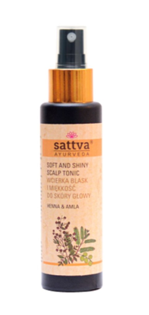 WCIERKA DO SKÓRY GŁOWY BLASK I MIĘKKOŚĆ HENNA I AMLA 100 ml - SATTVA WCIERKA DO SKÓRY GŁOWY BLASK I MIĘKKOŚĆ HENNA I AMLA 100 ml - SATTVA