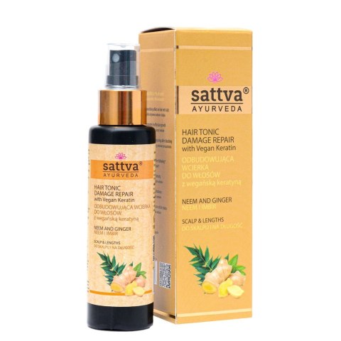 WCIERKA DO SKÓRY GŁOWY ODBUDOWUJĄCA NEEM & IMBIR 100 ml - SATTVA (AYURVEDA) WCIERKA DO SKÓRY GŁOWY ODBUDOWUJĄCA NEEM & IMBIR 100 ml - SATTVA (AYURVEDA)