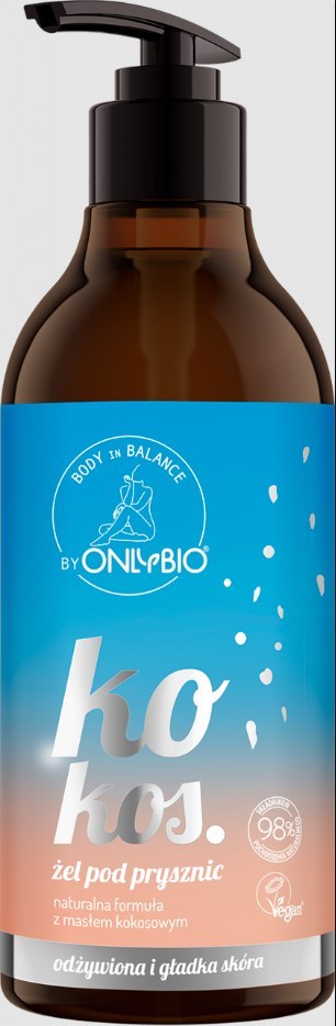 ŻEL POD PRYSZNIC KOKOS 400 ml - ONLY BIO (BODY IN BALANCE)