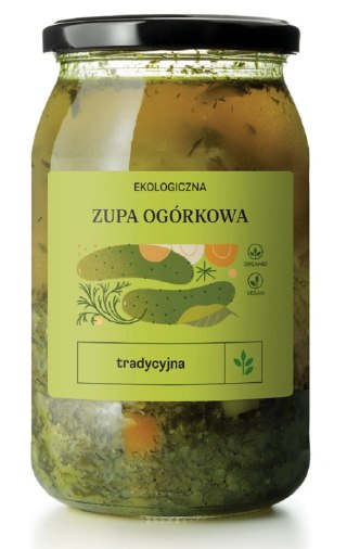 ZUPA OGÓRKOWA BIO 900 ml - DELIKATNA