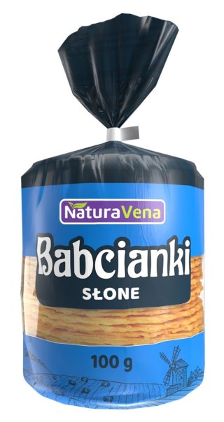 BABCIANKI PSZENNO-OWSIANE SOLONE 100 g - NATURAVENA