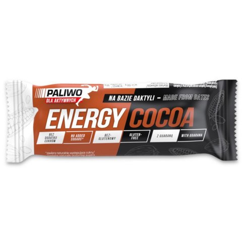 BATON DAKTYLOWY KAKAO Z GUARANĄ BEZGLUTENOWY 50 g - PALIWO DLA AKTYWNYCH BATON DAKTYLOWY KAKAO Z GUARANĄ BEZGLUTENOWY 50 g - PALIWO DLA AKTYWNYCH
