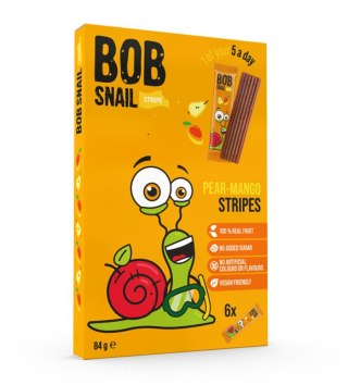 Bob Snail paski owocowe gruszka-mango 84g