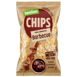 Chipsy kukurydziano-ryżowe - barbeque Benlian, 50g