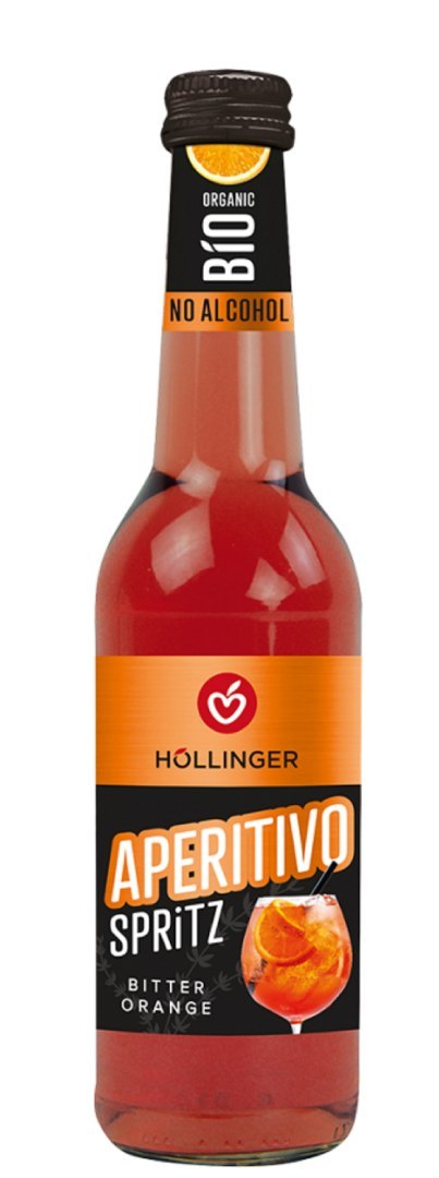 DRINK MUSUJĄCY BEZALKOHOLOWY APERITIVO BIO 330 ml - HOLLINGER