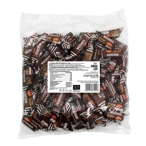 KRÓWKI KAKAOWE BEZMLECZNE BEZGLUTENOWE BIO 1 kg - ME GUSTO (SUPER FUDGIO) KRÓWKI KAKAOWE BEZMLECZNE BEZGLUTENOWE BIO 1 kg - ME GUSTO (SUPER FUDGIO)