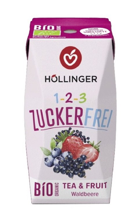 NAPÓJ O SMAKU OWOCÓW LEŚNYCH BEZ CUKRU BIO 200 ml - HOLLINGER NAPÓJ O SMAKU OWOCÓW LEŚNYCH BEZ CUKRU BIO 200 ml - HOLLINGER