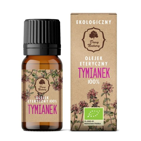 OLEJEK ETERYCZNY TYMIANEK BIO 10 ml - DARY NATURY OLEJEK ETERYCZNY TYMIANEK BIO 10 ml - DARY NATURY