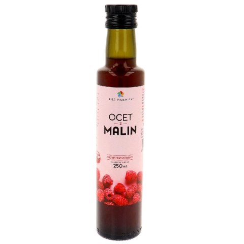 Ocet z malin Pieć Przemian, 250ml Ocet z malin Pieć Przemian, 250ml