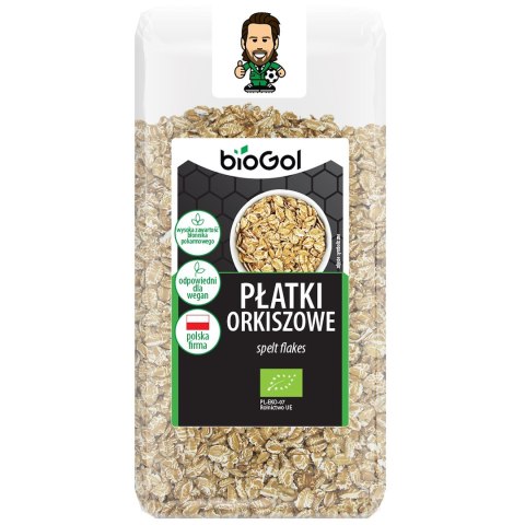 PŁATKI ORKISZOWE BIO 300 g - BIOGOL PŁATKI ORKISZOWE BIO 300 g - BIOGOL