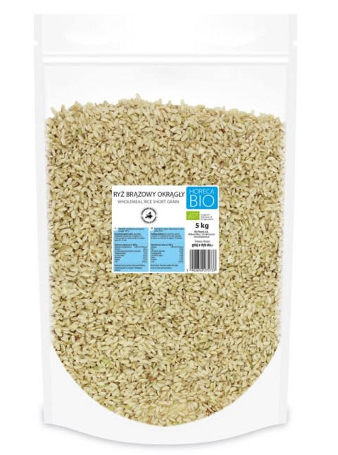 RYŻ BRĄZOWY OKRĄGŁY BIO 5 kg - HORECA (BIO PLANET) RYŻ BRĄZOWY OKRĄGŁY BIO 5 kg - HORECA (BIO PLANET)