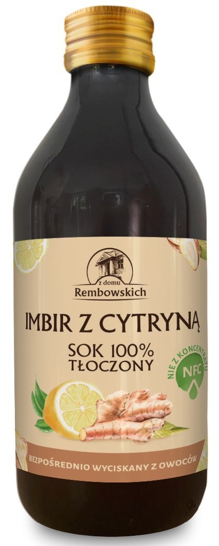 SOK Z IMBIRU NFC 250 ml - REMBOWSCY SOK Z IMBIRU NFC 250 ml - REMBOWSCY