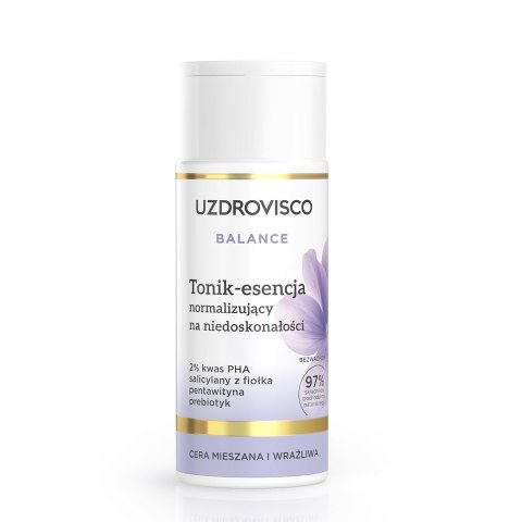 TONIK - ESENCJA DO TWARZY NORMALIZUJĄCY NA NIEDOSKONAŁOŚCI 150 ml - UZDROVISCO (BALANCE) TONIK - ESENCJA DO TWARZY NORMALIZUJĄCY NA NIEDOSKONAŁOŚCI 150 ml - UZDROVISCO (BALANCE)